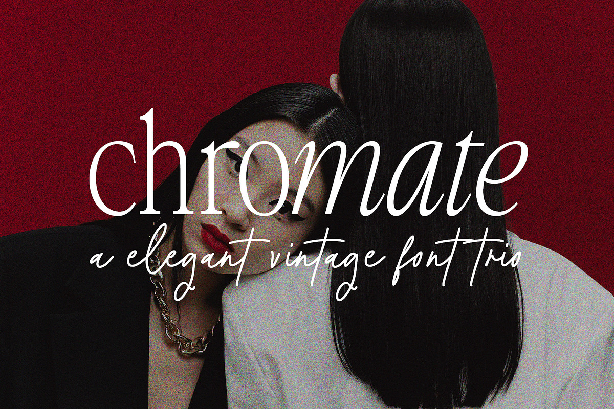 Chromate / Modern Serif Font Duo, a Serif Font by supfonts (Photo 1 of 10)