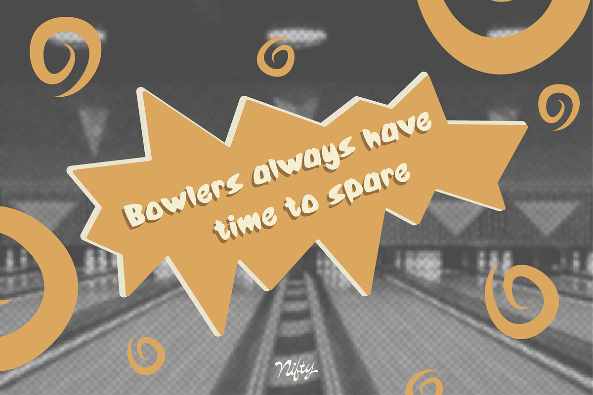 BOWLING by Nifty Branding, a Sans Serif Font by NikkiDunn (Photo 3 of 5)