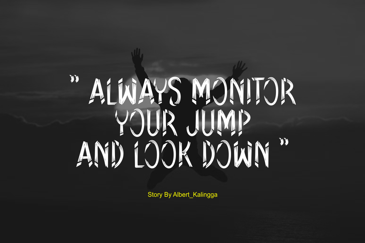 Break Jumps Font, a Blackletter Font by albert_kalingga (Photo 3 of 5)