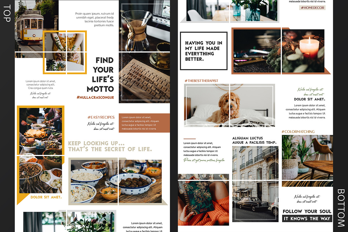 Instagram Puzzle Template Lifestyle, a Social Media Template by illycreative (Photo 2 of 7)