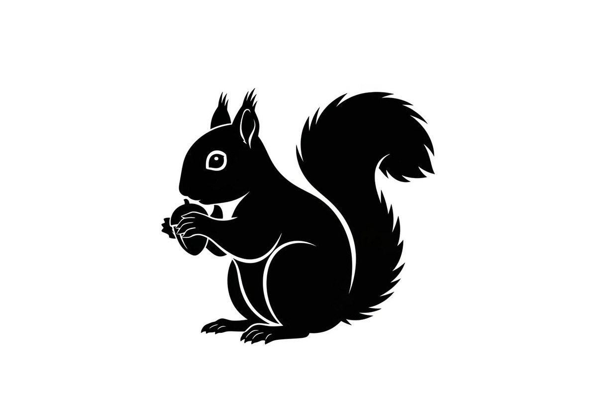 Black Squirrel Vector Icon Bundle, an Illustration by jahid234 (Photo 50 of 51)