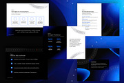Deep Space – Tech Startup Brand Kit, a Marketing Template by Preyer Design (Thumbnail 4 of 8)