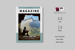 Travel Magazine Template
