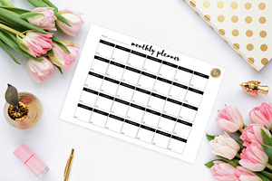 2019 Yearly Goal Planner - Printable