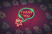 Christmas Colorful Neon Icons, an Icon by Voysla's Shop (Thumbnail 6 of 6)