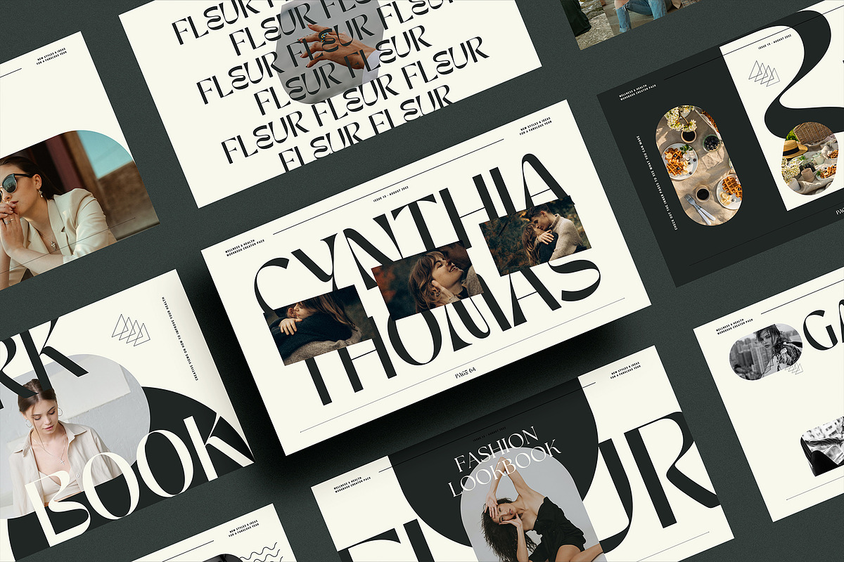 Fleur - Canva Presentation Creator, a Presentation Template by SilverStag Type Foundry (Photo 3 of 25)