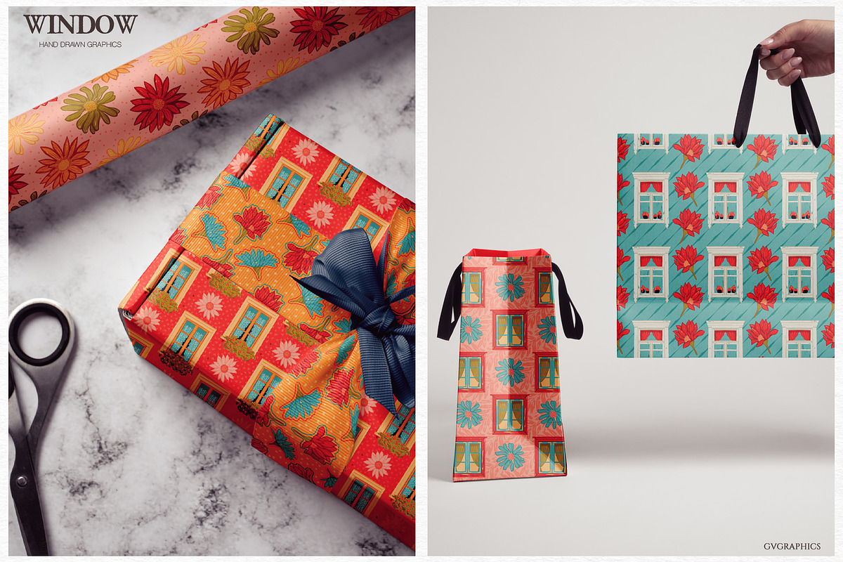 WINDOW | Patterns and Illustrations, a Pattern Graphic by GVGraphics (Photo 11 of 18)