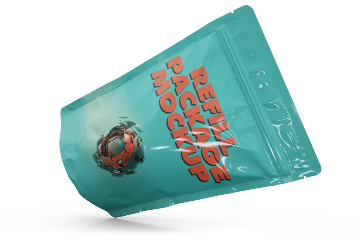 Refill Package Mockup, a Cups & Container Mockup by PixelMockup (Photo 15 of 17)