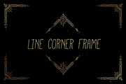 Line Corner Frame, an Illustration by lups design (Thumbnail 1 of 5)
