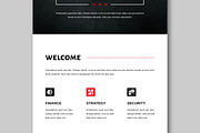 Modern Email Newsletter, an Email Template by MightyDesign (Thumbnail 4 of 8)