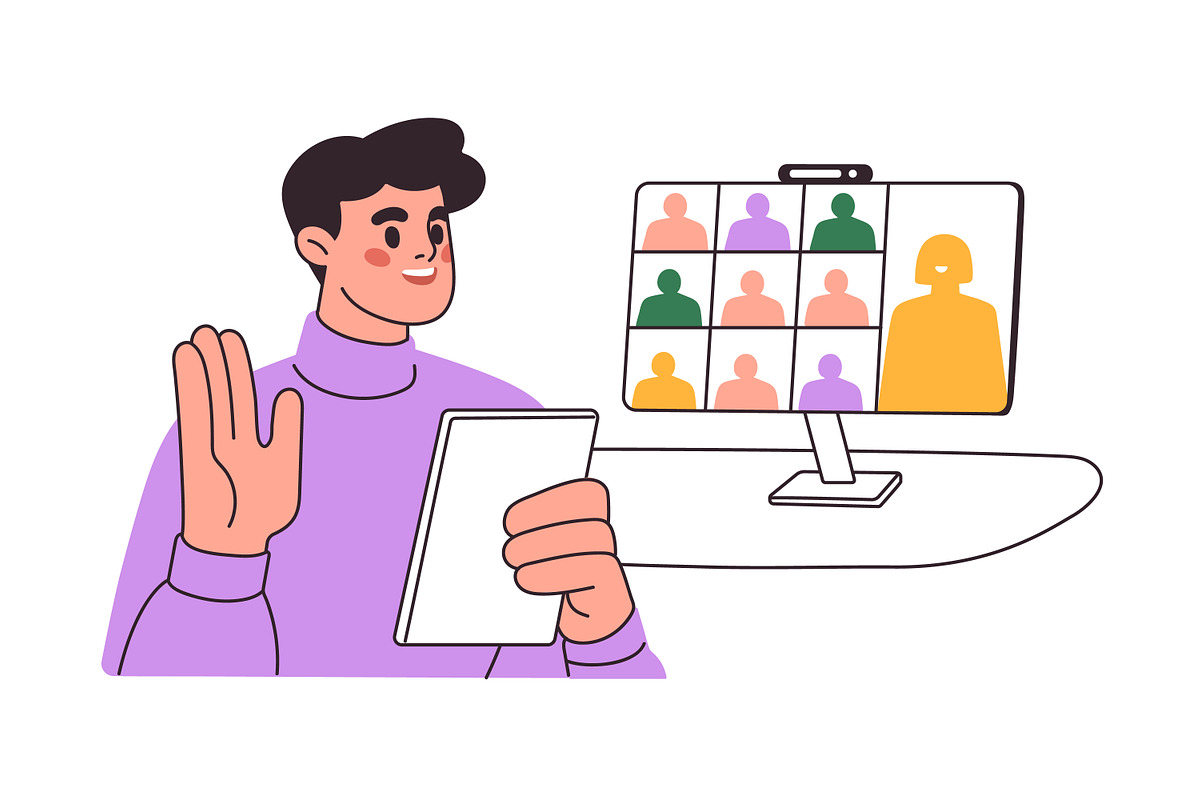 Students learn, study. Education set, an Education Illustration by Good Studio (Photo 8 of 17)