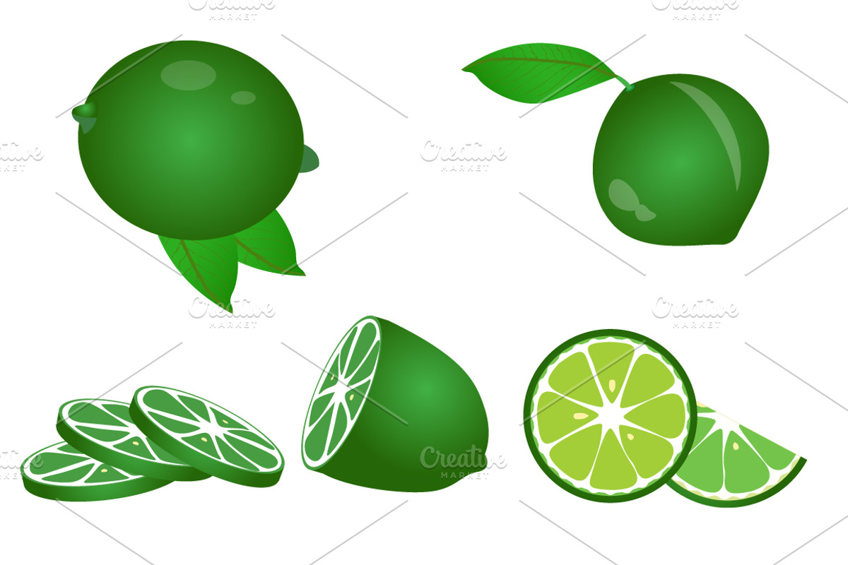 Fruits and vegetables (vector), an Object Graphic by pashigorov (Photo 6 of 8)