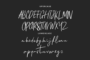 The Bertts - Signature Brush Font