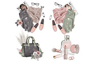 Fashion Illustrations, cozy fashion, an Illustration by Collart Studio (Thumbnail 9 of 10)