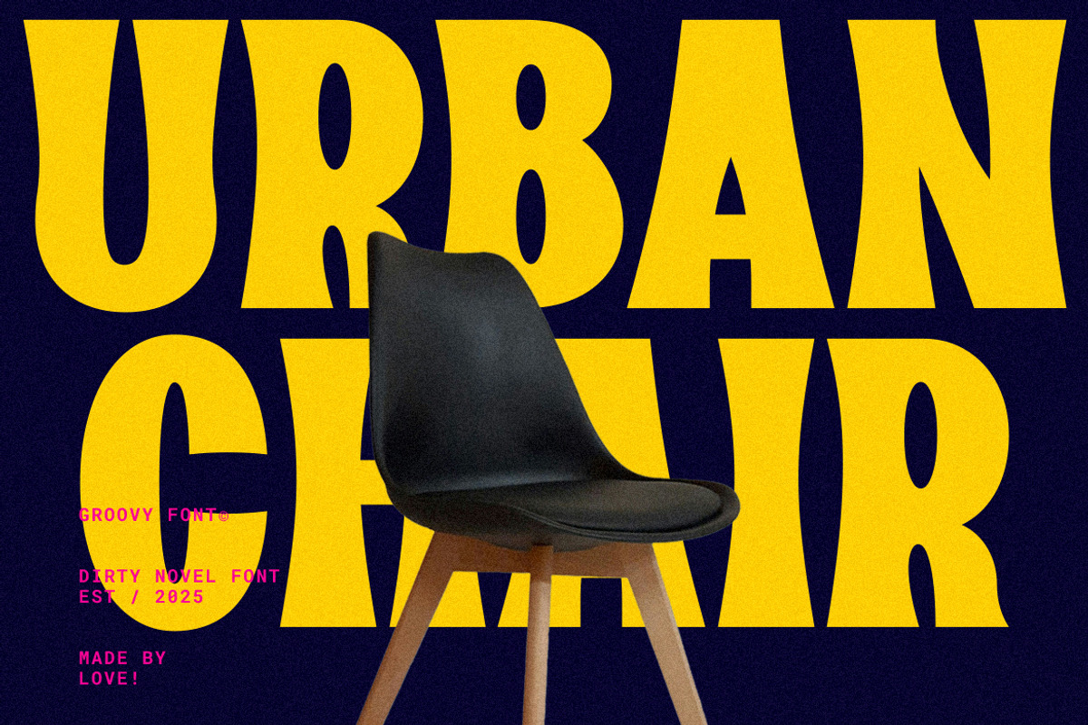 Dirty Novel Fancy Font, a Serif Font by GroovyFontCo (Photo 5 of 8)