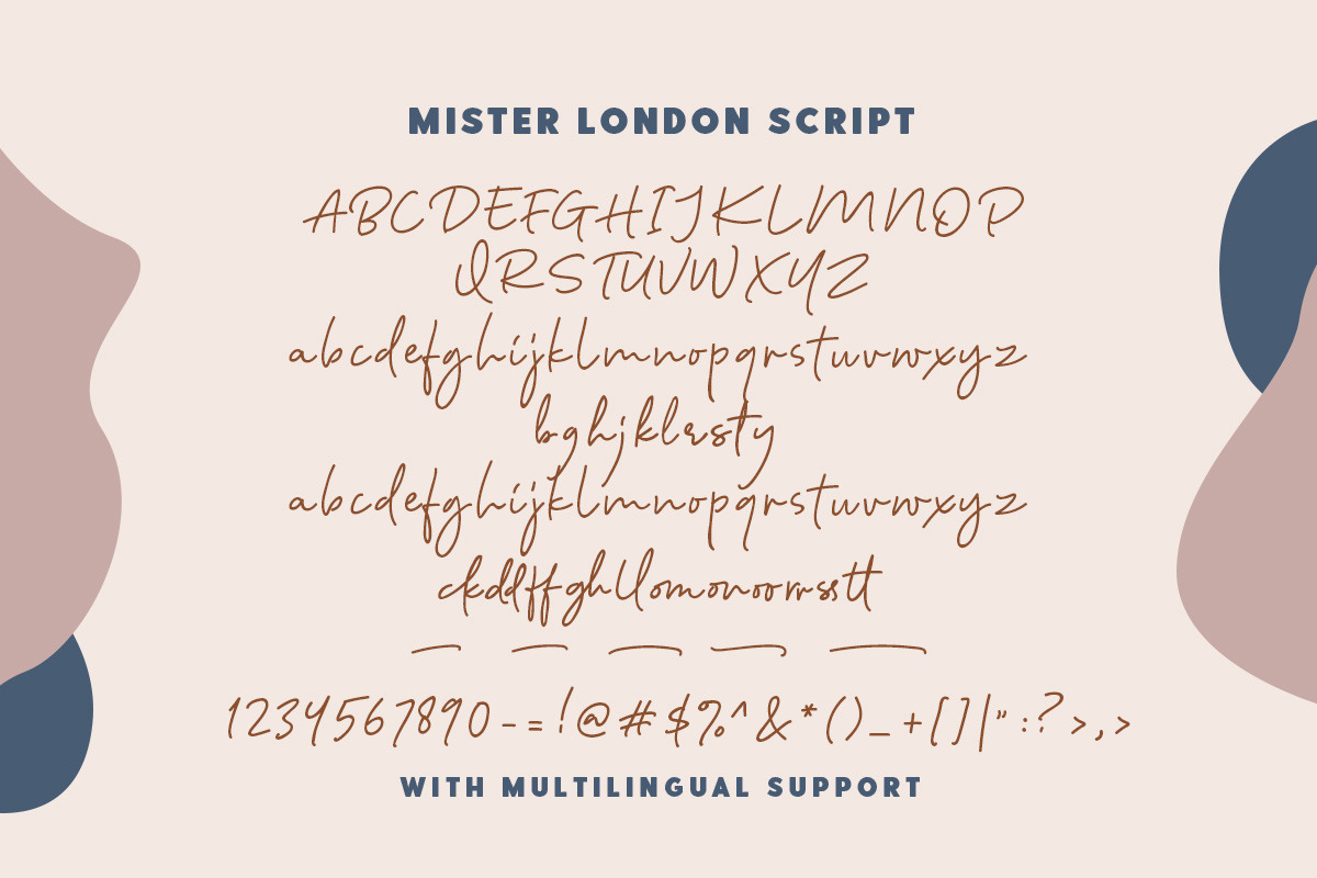 Mister London - Bold Sans & Script preview 8