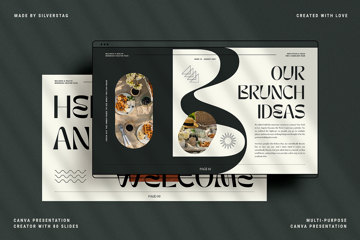 Fleur - Canva Presentation Creator, a Presentation Template by SilverStag Type Foundry (Photo 4 of 25)