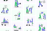 People & Places Illustration Bundle, a Person Illustration by Creative Stall (Thumbnail 6 of 22)