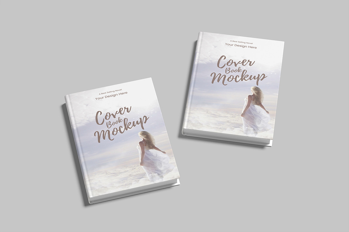 High Quality Cover Book Mockup, a Product Mockup by rizalamora (Photo 11 of 11)