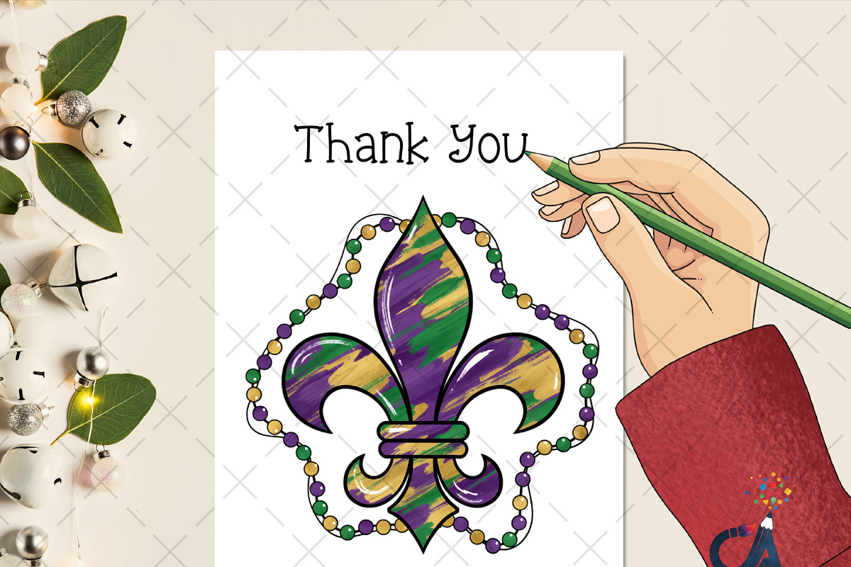 Brushstroke Fleur De Lis Png, an Illustration by Creative Art (Photo 4 of 6)