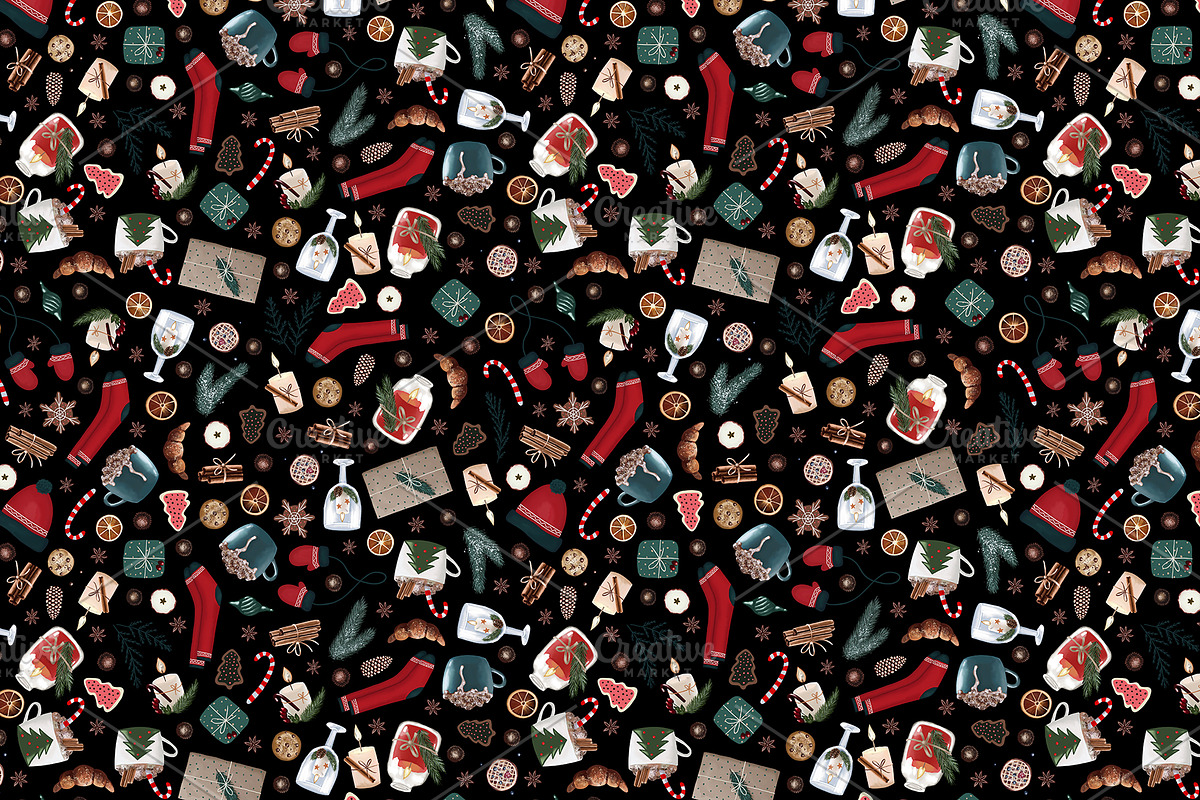 Hygge Winter Christmas Set, a Decorative Illustration by Chloe's Illustrations (Photo 10 of 10)