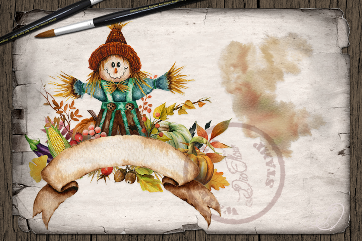 Scarecrow Compositions, a Decorative Illustration by DioFlow (Photo 2 of 5)