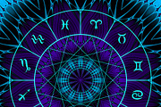 30 mystic zodiac signs circles, an Object Graphic by tkdesign (Thumbnail 18 of 31)