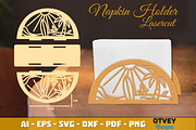 Beach Sunset Napkin Holder Lasercut, an Object Graphic by OTVEY DESIGN (Thumbnail 13 of 13)