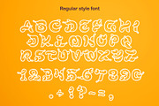 Made of Bananas fonts / icons, a Script Font by kaer_shop (Thumbnail 4 of 4)