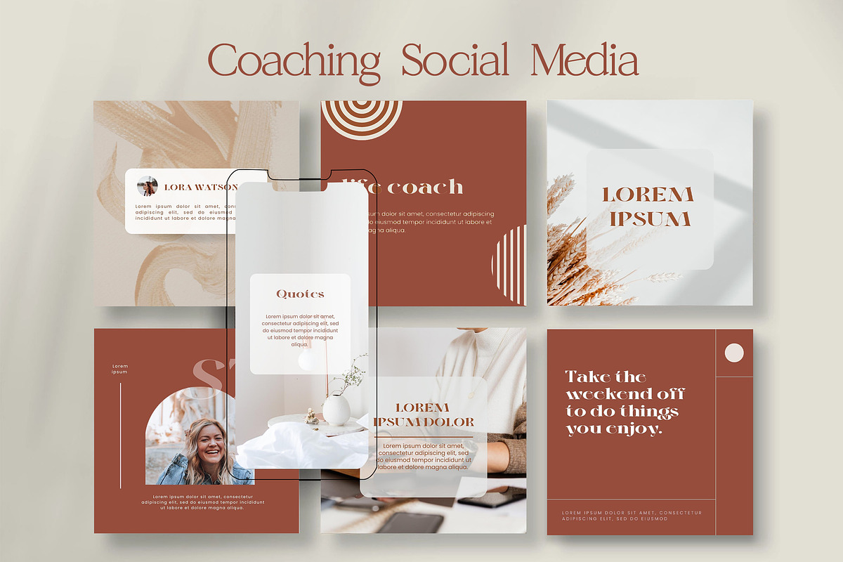 Social Media Template | For Coaching, a Social Media Template by Artemis-products (Photo 4 of 4)