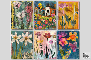 Spring Floral Junk Journal Easter HD