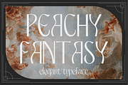 Peachy Fantasy - Art Nouveau Display, a Sans Serif Font by HipFonts (Thumbnail 1 of 8)