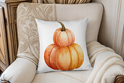 Fall Pumpkin Clipart PNG, an Object Illustration by MockupWizard (Thumbnail 5 of 5)