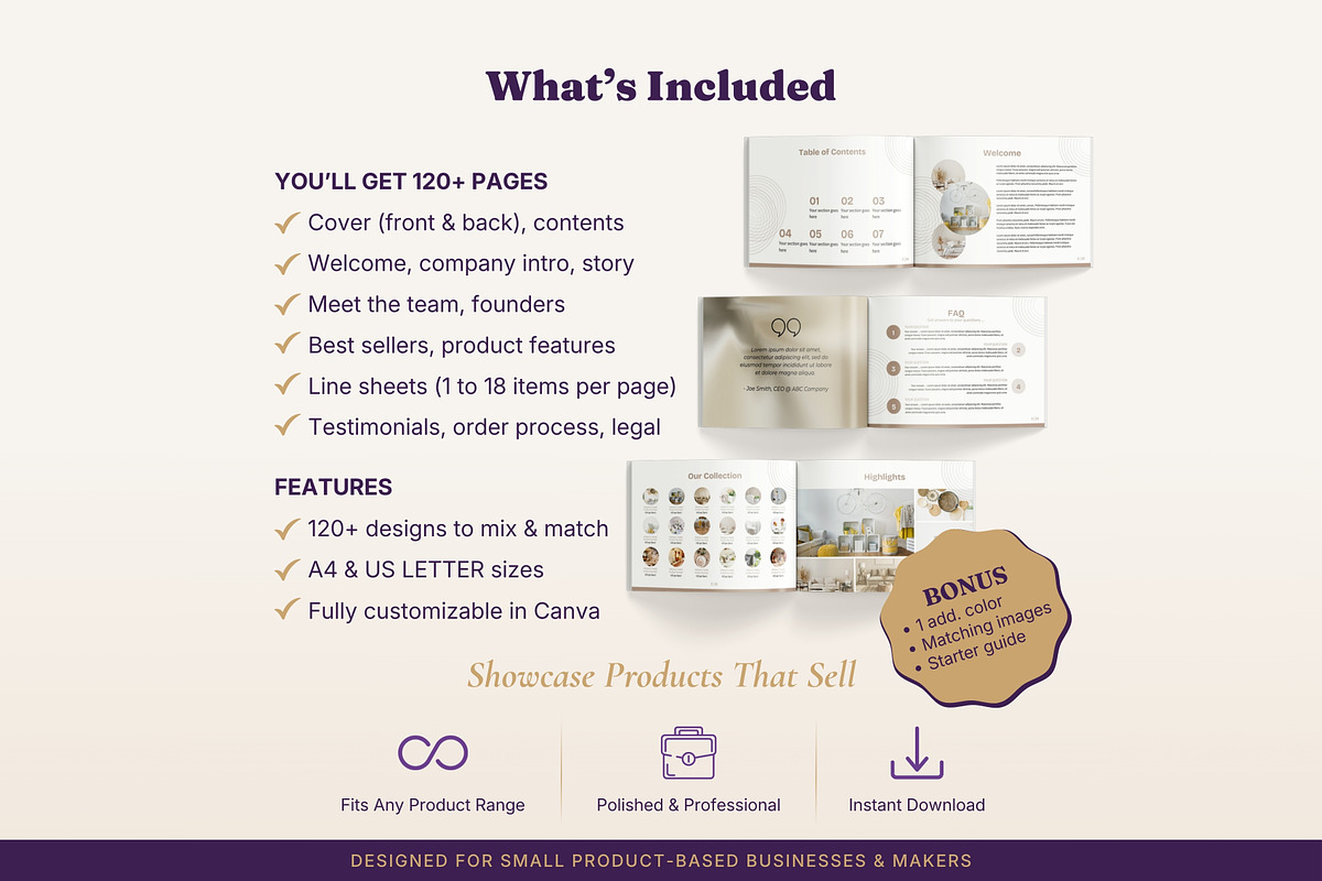 Landscape Product Catalog 3 Packs, a Magazine Template by B2 Studio (Photo 2 of 18)