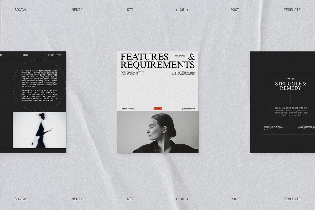 RIVA | Instagram Post Template (III), a Social Media Template by Prapti Design (Photo 8 of 10)