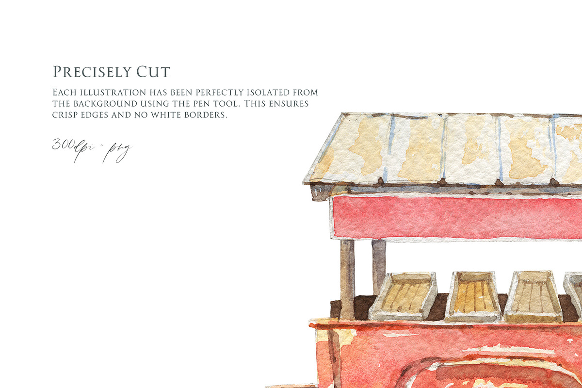 Watercolor Gardening And Farm Object, an Object Graphic by NiKO (Photo 3 of 4)