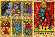Fantasy World Tarot/full deck, a Decorative Illustration by Samiramay (Thumbnail 4 of 12)