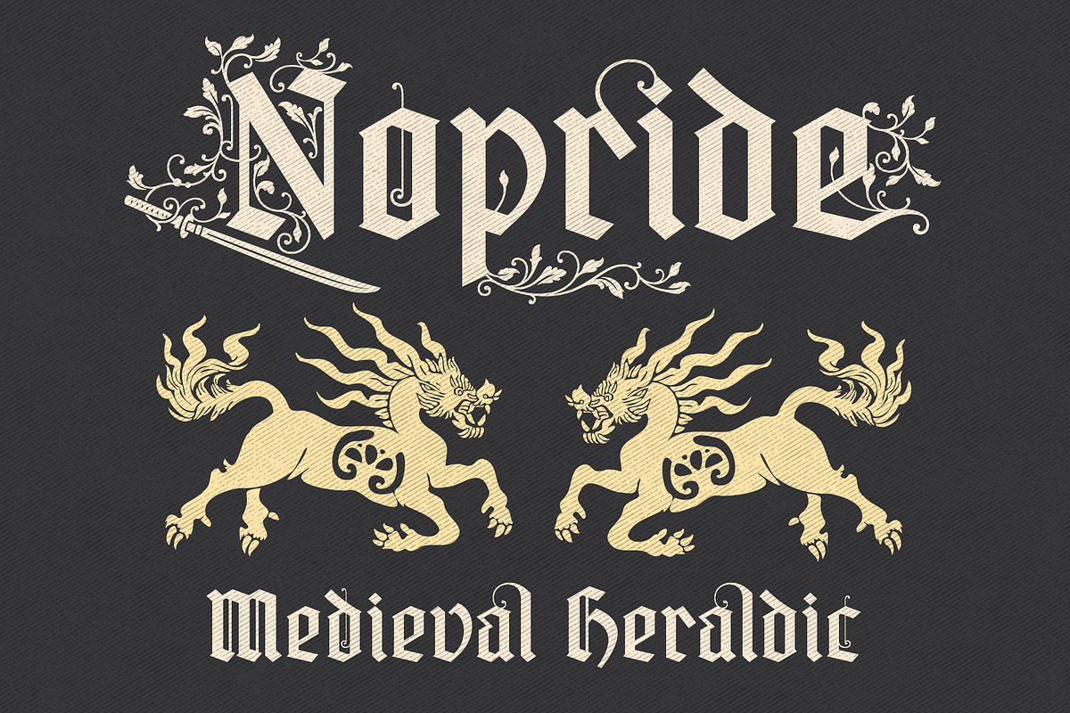 Soul Clock Typeface, a Blackletter Font by alit design (Photo 3 of 20)
