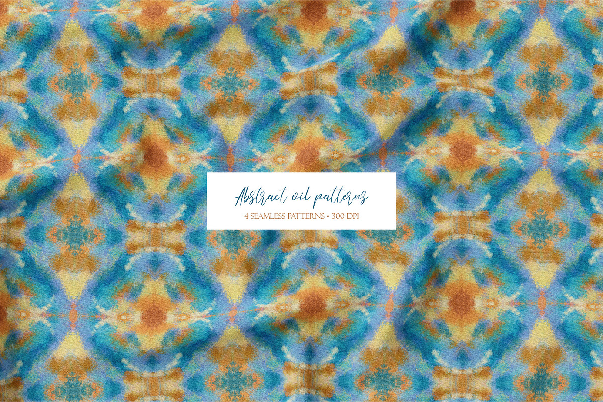 Abstract Oil Patterns, a Pattern Graphic by Tiger and Flower (Photo 1 of 12)