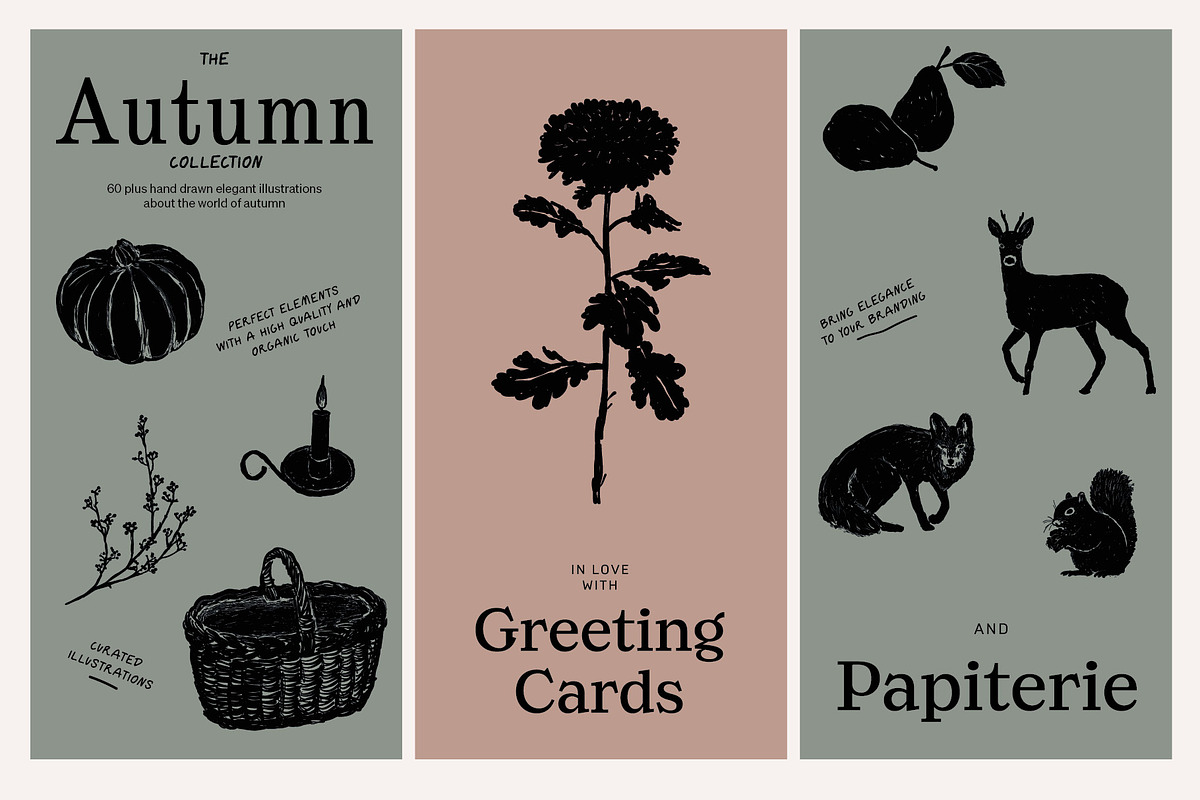 The Autumn Collection Illustrations, an Illustration by dicreate (Photo 12 of 15)