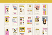 Retro Instagram Stories Posts Canva, a Social Media Template by Branding Babe Co. (Thumbnail 4 of 7)