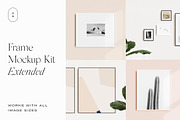 Frame Mockup Kit Extended, a Print Template by October November (Thumbnail 1 of 9)