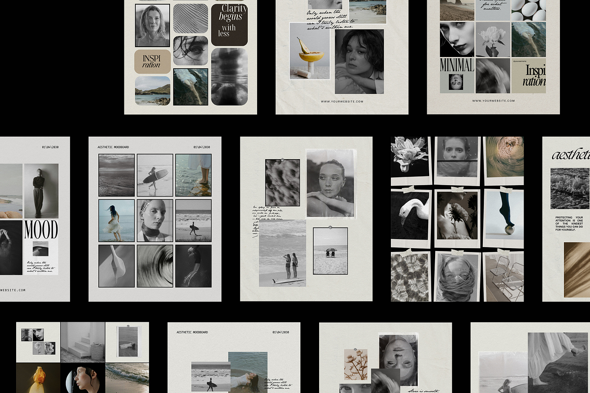 30 Instagram Post Canva Template, a Social Media Template by Amaré Creative (Photo 7 of 9)