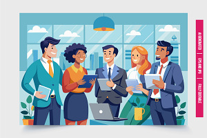 Professionals Collaborating