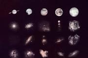 Procreate space brushes (stamps), a Brush Add-On by Endete & Mazak brushes (Thumbnail 2 of 4)