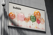 Bubble art. 22 images, a Decorative Illustration by Handmadefont (Thumbnail 8 of 9)