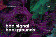 Bad Signal Backgrounds Vol. 01, a Background Graphic by dvtchk (Thumbnail 5 of 10)