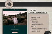 Squarespace photographer website, a Squarespace Template by Design House (Thumbnail 2 of 10)