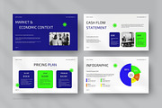 Business Financial Overview Slides, a Presentation Template by FIBRINOSÄ (Thumbnail 4 of 6)