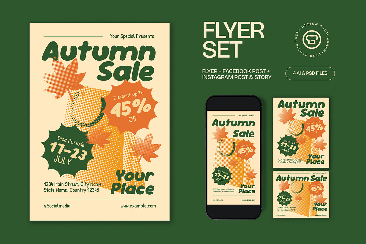 Autumn Sale Flyer